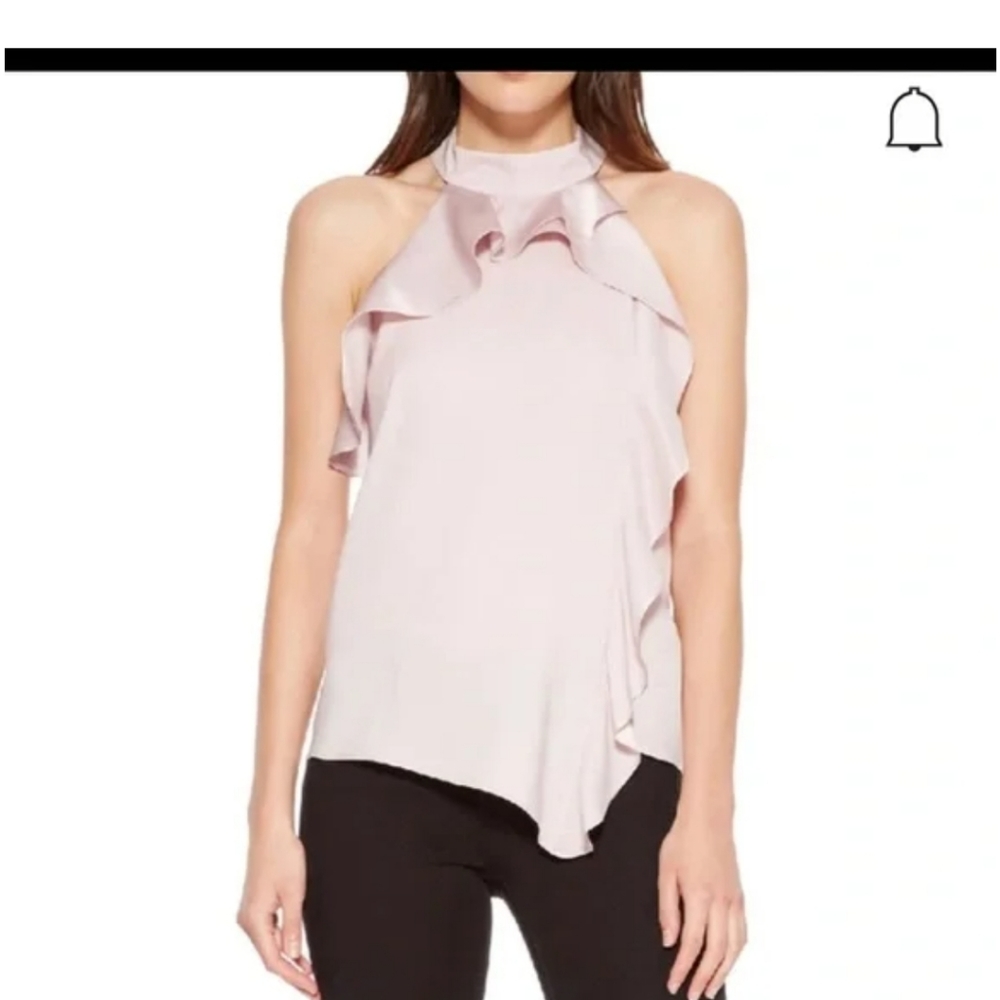 NWT Parker Ruffled Halter (S)